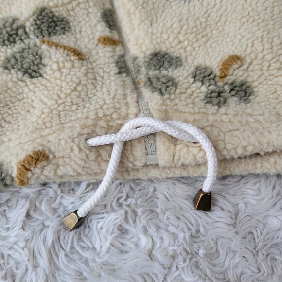 Vintage Country Lane Sherpa Vest Clover Small - Picture 4 of 10